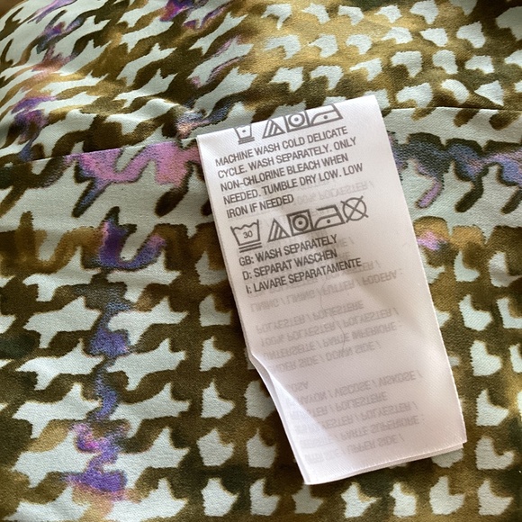 NWOT ESTATE ISAAC MIZRAHI LIVE! PLUS 2X EVERGREEN MIXED MEDIA QUILTED JACKET - Picture 10 of 11